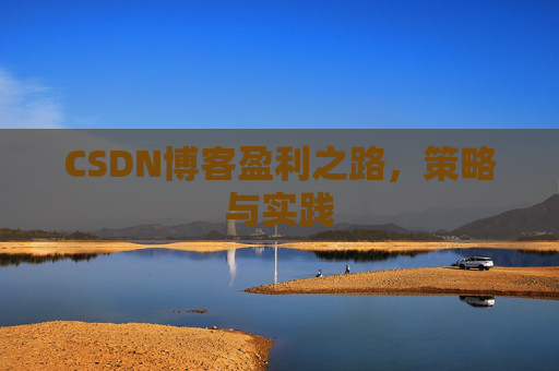 CSDN博客盈利之路，策略与实践