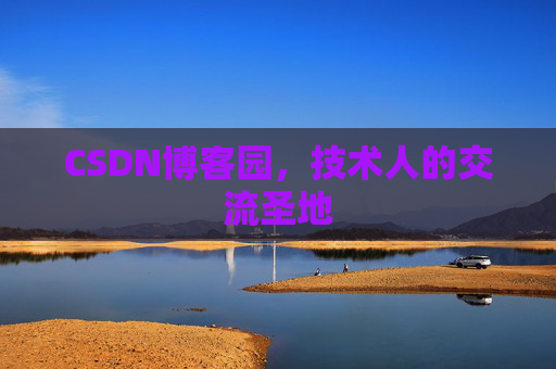 CSDN博客园，技术人的交流圣地